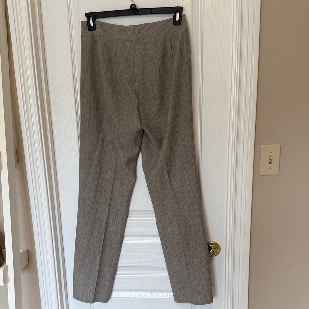 Women's Alex Marie Classic Light Gray Trouser Pants Size 8 - Picture 4 of 13